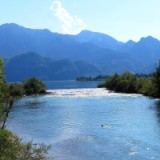 1808F 045 Loisach aus Kochelsee